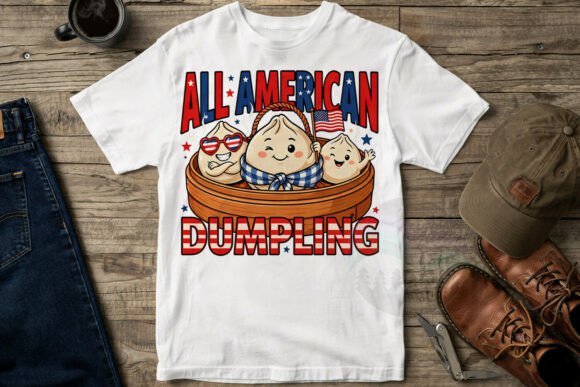 Download American Dumpling Fun T-Shirt PNG - Fun Collection